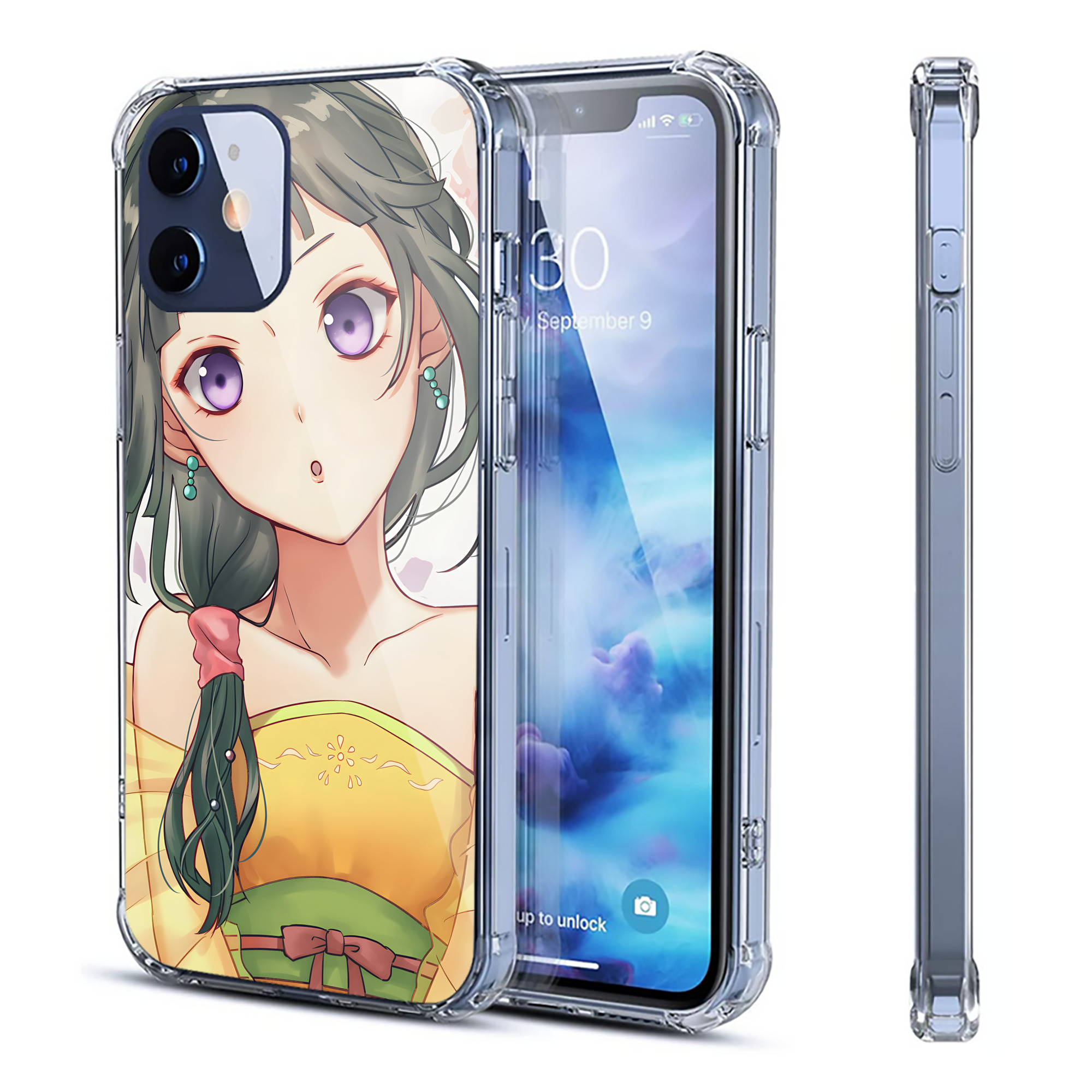 （画像用） 薬屋のひとりごと The Apothecary Diaries 【iPhone 12シリーズ対応】透明スマホケース（クリアソフトケース）